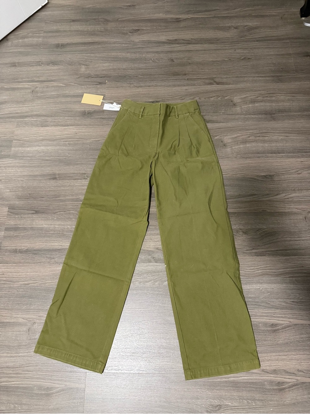 Aritzia Wilfred Dion Pant - Olive Green